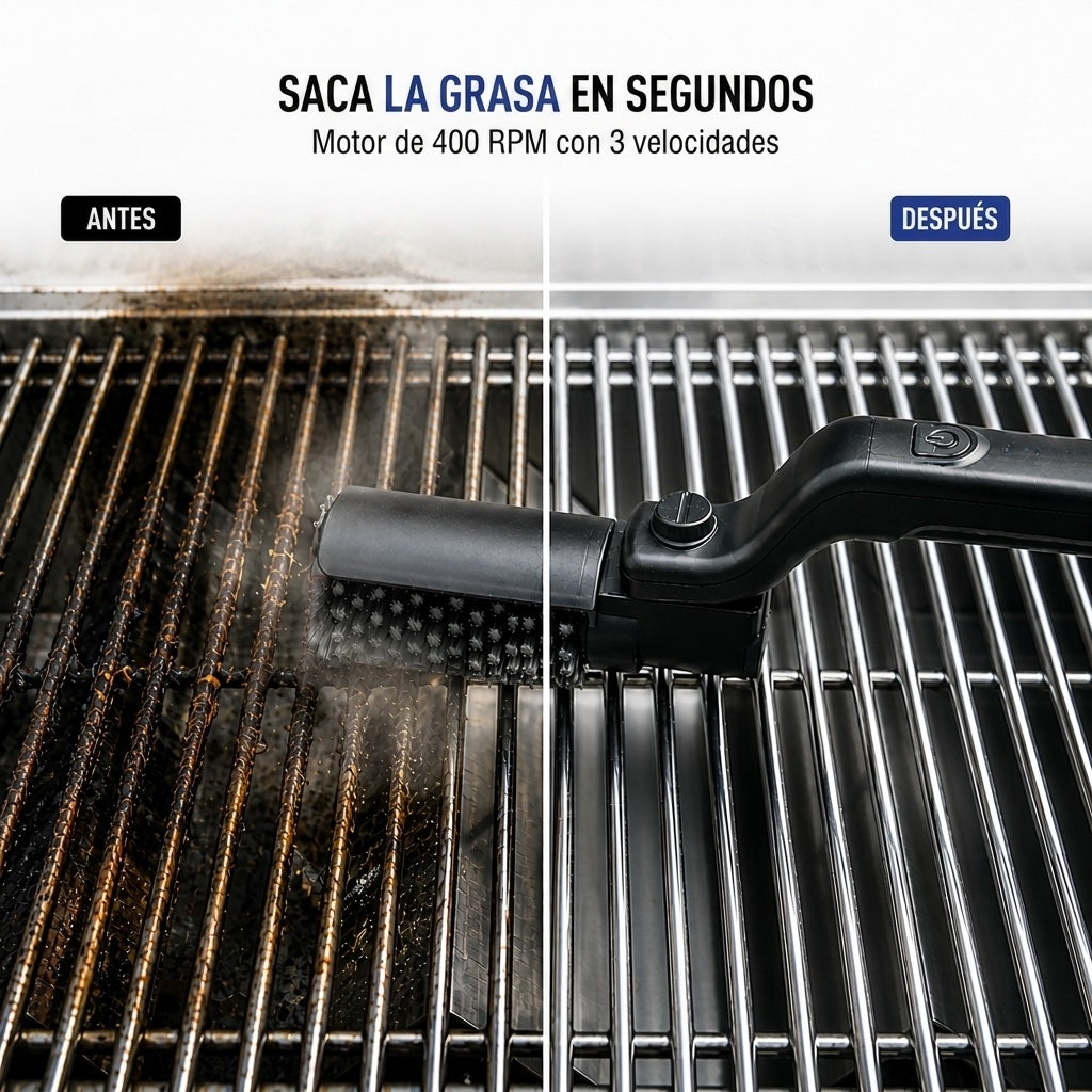 Cepillo Eléctrico para Asador NITIDA Grill foto 2